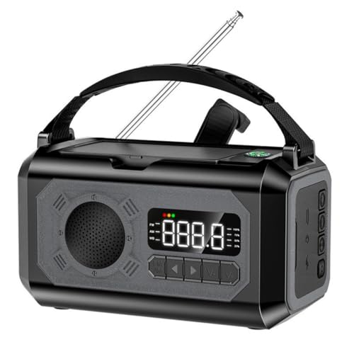 Quirix �y12000mAh�o�b�e���[�����z�h�� �\�[���[���@�\ ��񂵃��W�I ���p�����d���@�\ �Ǐ����t�� SOS�A���[���t�� �[�d�� 5V 3A �N�C�b�N type-c �h�Ѓ��C�g AM/FM �g�ѓd�b �R���p�X �h�Зp�i���₷�݂Ȃ��� �Đ��i�w