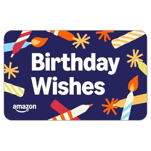 Amazon eGift Card - Birthday Wishes