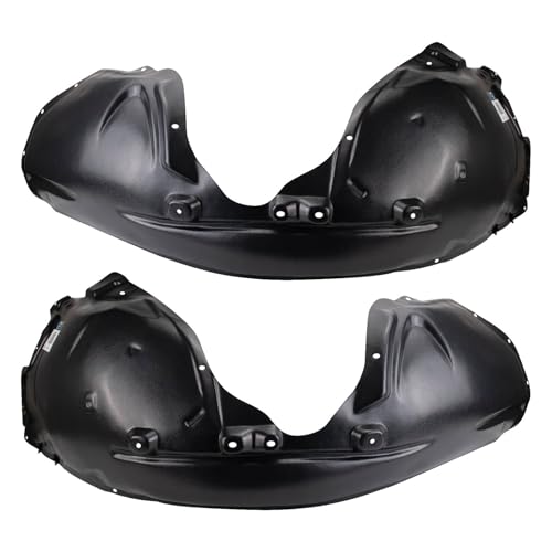 Image of TRQ Driver and Passenger Side Inner Fender Liner Set Compatible with 2015-2017 Chrysler 300