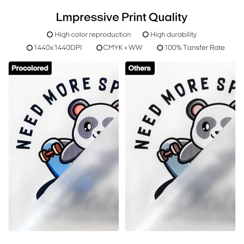 Image of Procolored F13 Panda DTF Printer A3 L1800 Apparel Printer Transfer Printing Machine T-Shirt Direct to Film with White Ink Circulation and Semi-Automatic Cleaning