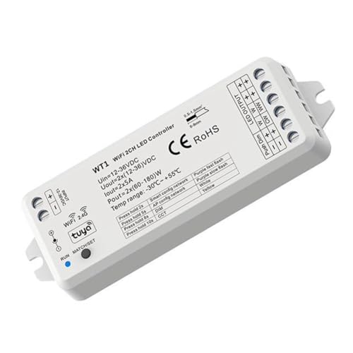 Variateur intensité LED 12-36V ruban monocouleur télécommande RF - 2