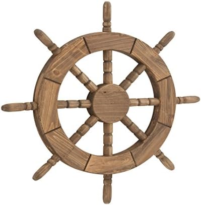 ROUE DE BATEAU En Bois De 45,7 Cm à Collectionner Décoration Murale De... EUR 48,84 - FR