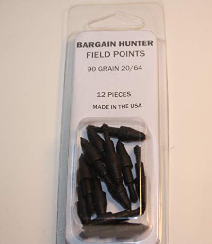 Unexcelled Fishing Bargain Hunter Field Points 90 Grain 20/64