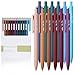 Mr. Pen Retractable Gel Pens - 12 Pack, Dark Vintage, Fine Point 0.7mm, Cute Pens for Journaling