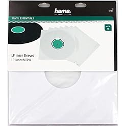 Hama Pochettes intérieures pour vinyles (pour 33 tours, 10 pièces, 30,5 x 30,3 x 0,3) Blanc - Les Beatles, Paul McCartney, John Lennon, RIngo Starr, George Harrison Hama Pochettes intérieures pour vinyles (pour 33 tours, 10 pièces, 30,5 x 30,3 x 0,3) Blanc – Image 3