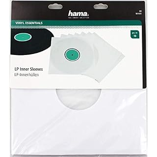 Hama Pochettes intérieures pour vinyles (pour 33 tours, 10 pièces, 30,5 x 30,3 x 0,3) Blanc - Les Beatles, Paul McCartney, John Lennon, RIngo Starr, George Harrison Hama Pochettes intérieures pour vinyles (pour 33 tours, 10 pièces, 30,5 x 30,3 x 0,3) Blanc – Image 3
