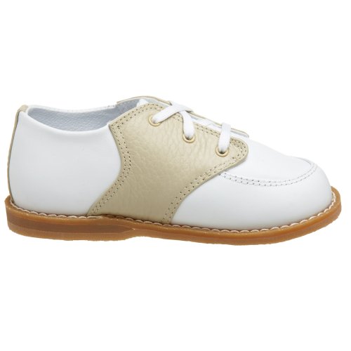 Baby Deer 5176 Conner Saddle Shoe (Toddler),White/Tan,5 M US Toddler - Thumbnail 5