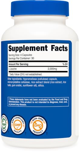 Nutricost L-Leucine Capsules