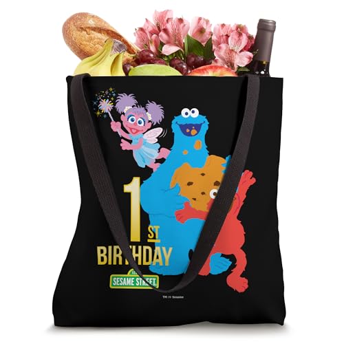 Bolsa tote de cumpleaños número 1 de Sesame Street miniatura 4