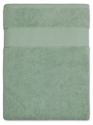 Bananalu Serviette de sauna XL - XXL - 100 x 180 cm - 100 % coton - 600 g/m² - 1 pièce - Vert foncé - 14-5706 - 100 x 180 cm - 600 g/m² Cover