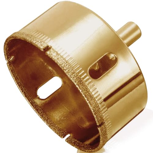 ホールソー ガラス タイル 用 ガラス穴あけビット ホルソー ゴールド 選べる25サイズ(20〜150mm) (85mm)