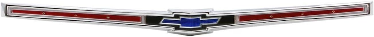 Trim Parts 2412 Hood Emblem Assembly 1965 Impala