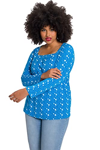 Ulla Popken Damen große Größen Übergrößen Plus Size Shirt, Sterne,...