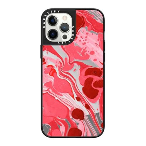 Coque miroir iPhone 12 Pro Max CASETiFY antichoc et MagSafe noir