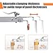 GNSKRF Adjustable Drawer Fixing Clamp, 2 Pack Adjustable Drawer Front Installation Clamps Stainless Steel, Cabinet Installation Tools, Drawer Face Clamp for Quick & Easy Installation of Drawer Fronts