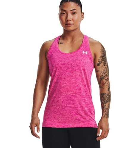 Under Armour Damen Tech Twist Tank Top Weste, Rebel Pink/Pink...