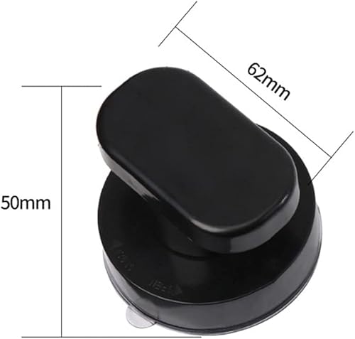 Miniatura 9 de YIDELAI Manija de puerta y ventana de cristal, manija de ventosa, adecuada para puerta corredera de baño, puerta de gabinete, puerta corredera de