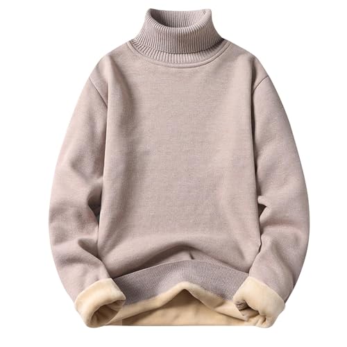 8yards Men’s CBOT HighNeck Pullover 2G Juedoz Mens Turtleneck Sweater Slim Fit Soft Knitted Basic
