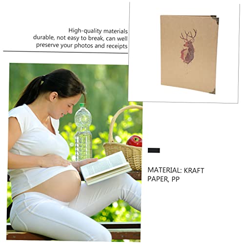 Kisangel 1Pc Gravidez Bebê B-Criativo Inspeção De Tamanho De Álbum De Recortes Memorial Grávido Obst