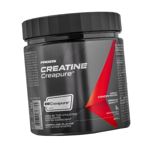 Creatina Creapure (300G) - Prozis - Sabor Lima Limón