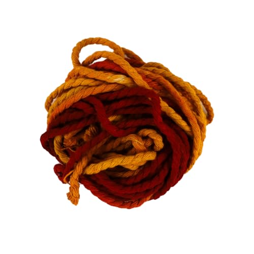 Image of Twisted Moli /Kalava Cotton Wicks Akhand Long Jyoti Batti Akhand Jyot Batti for Pooja Aarti Mandir Lambi Batti for Deepak Oil Lamp (Pack of 2-12 Wicks in Each, Moli)