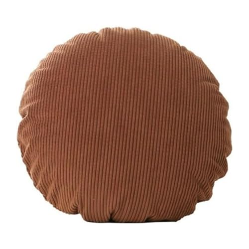 Round Pillow Cover Decorative Pillow Case Chenille Cushion Covers 18x18/20x20/24x24 IN Decorative Pillows Case Chenille Cushion 
