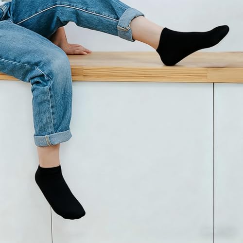 25 pairs of children's ankle socks, breathable and durable, multi-color sports and leisure boat socks4