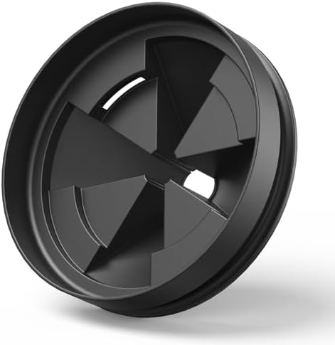 Tappo Smaltimento Spazzatura Coperchio Scarico 85mm Ricambi Lavello - Foto 3