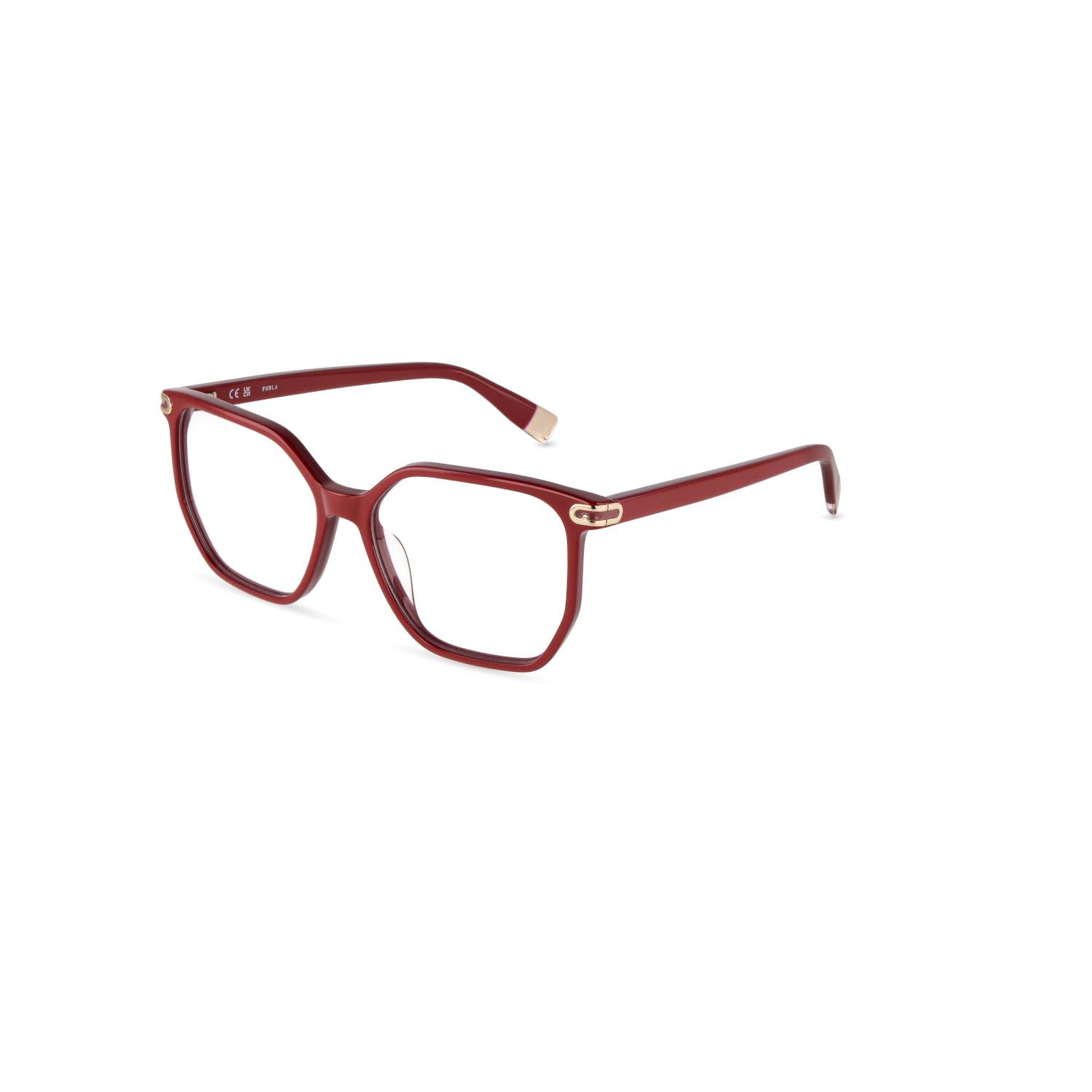Furla, gafas de vista (VFUA98), kolor: SHINY RED, 55/15/140, (Female)