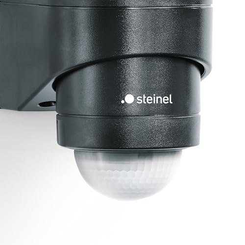 Steinel LED Außenstrahler LS 150 S schwarz, 240° Bewegungsmelder, max. 12 m Reichweite, 14,7 W, Schwenkbar, 1375 lm, 4000 K