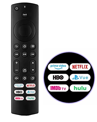 Reemplazo remoto universal para todos los televisores inteligentes Toshiba/Insignia/Pioneer, no necesita instalación