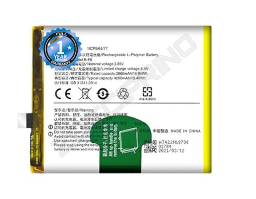 Image of Original B-E6 Battery for Vivo Nex S (V1821A, 1813, V1821T) / NEX S (1805) / NEX A Battery with 1 Year warrenty**** (R144)