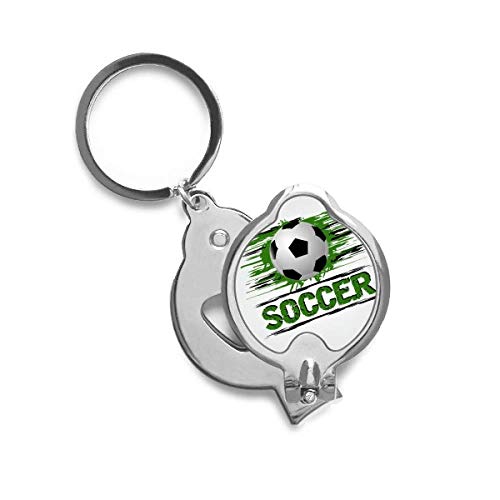 Coupe-ongles football vert coupe-ongles sport pour manucure homme et enfant