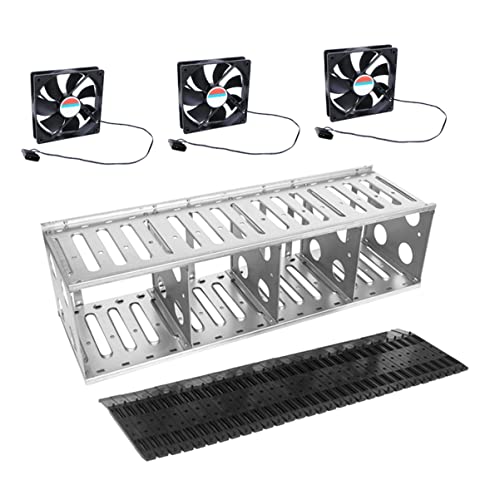 Gabinete para disco duro 3.5' multi-bahía MERRYHAPY miniatura 1