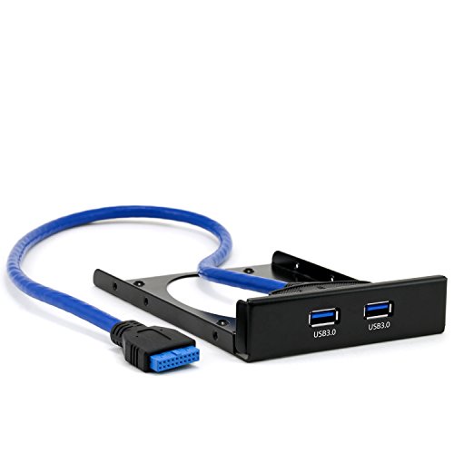 CSL - Pannello Frontale USB 3.0 Super Speed per Drive da 3,5 inch