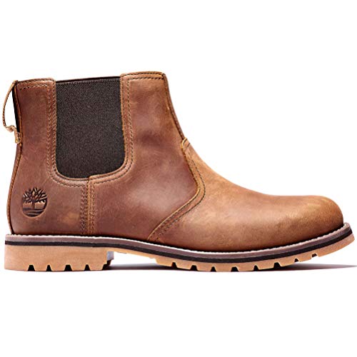 Timberland Men's Larchmonts Norfolk Virginia T-Shirt Boots, Rust Full Grain, 103