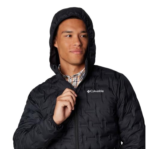 Chaqueta Columbia detalles de capucha