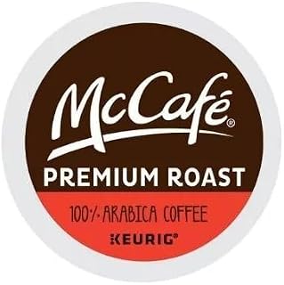 80 K-Cups. McCafé Premium Medium Dark Roast Fine Ground Coffee, 80 K-Cup Pods, 10.75g Each. for Keurig Brewers
