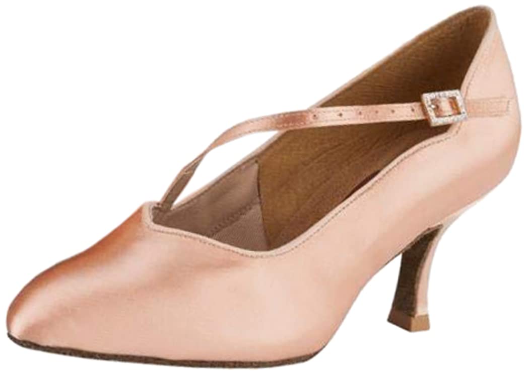 Freed of London Women's Eternity Sc Dance Shoe, Flesh, 2.5 UK