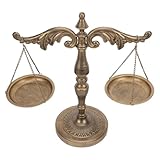 Costruzione in metallo: questo giocattolo in metallo bilanciato sfrutta il ferro per la durevolezza, ideale per l'uso continuo nell'arredamento della scrivania dello studio legale e per esposizioni di centrotavola antichi per uffici, giocattolo da scrivania in , arredamento per studio legale