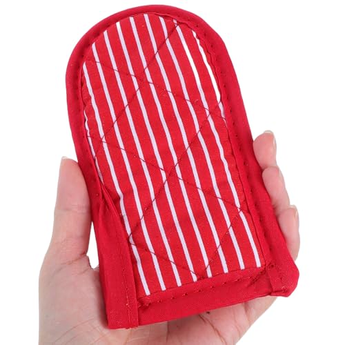 Fundas para mango de algodón estampado con aislamiento de calor 5