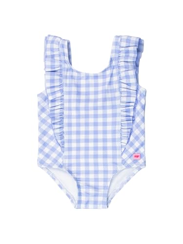 Image of RuffleButts Baby /Toddler Girls Ruffle Strap One Piece Swimsuit w /UPF 50+ Sun Protection