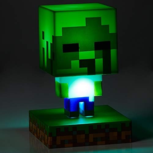 Paladone Minecraft Zombie Icon Light BDP, Multi Coloured