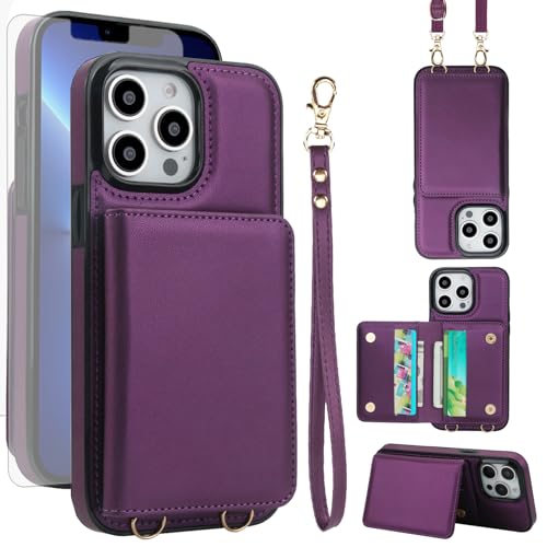 Coque iPhone 13 Pro Max anti-rayures et antivol RFID pour femmes