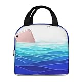 Grande capacité, poignée et fonction multifonction, peut être utilisé non seulement comme sac à déjeuner ou au bureau, mais aussi comme sac de pique-nique, sac divers, sac de courses, avec fonction de conservation de la chaleur, peut être utilisé pour emballer des aliments congelés, des plats chauds, des boissons glacées, etc.