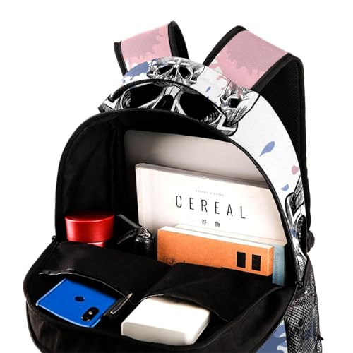 Sac à dos de voyage décontracté multicolore pour ordinateur et cours