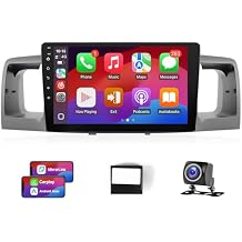Leadfan Car Radio for JBL Version Toyota Corolla 2003 2004 2005 2006 2007 2008, 9inch Screen for Corolla Stereo with Carplay Android Auto GPS Backup Camera for Corolla 2003-2008 with JBL, 2+32G