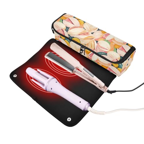 Bolsa de viaje para herramientas de cabello resistente al calor miniatura 2