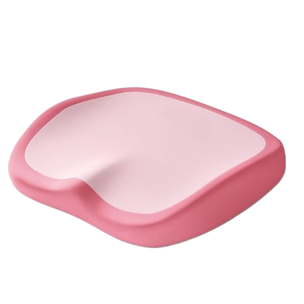 XCFTYRU Office chair cushion， 1pc Ergonomic Memory Foam Office Chair Cushion,Adjustable Hip & Waist Support(Pink)