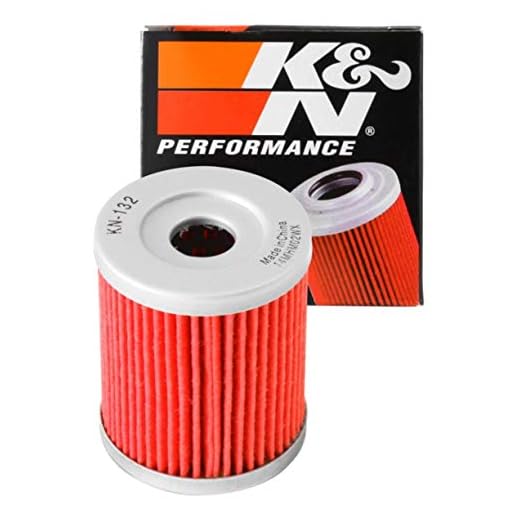 K&N Motorcycle Oil Filter: High Performance, Premium, KN-132
